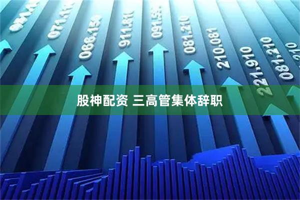 股神配资 三高管集体辞职