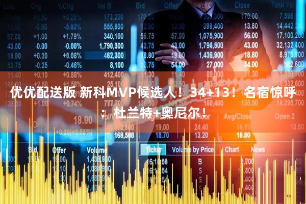 优优配送版 新科MVP候选人！34+13！名宿惊呼：杜兰特+奥尼尔！